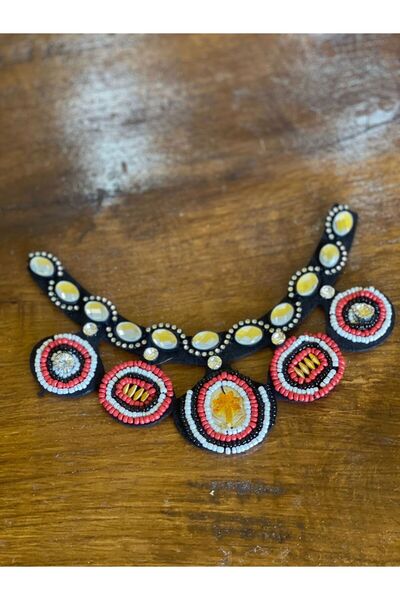 Gönülden Tasarım PERLE I Sa kamenim vezom OGRATNIK ZA HALJINE, OGRATNIK ZA OD...