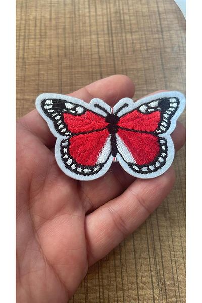Gönülden Tasarım 7x4 Cm Patch Fluture Adeziv Accesoriu Armatura
