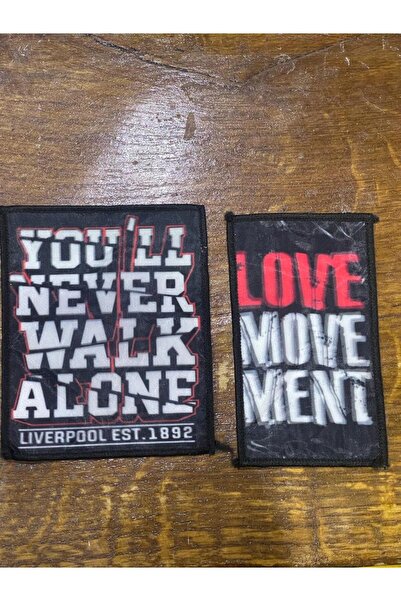 Gönülden Tasarım 12x7 - 12x10 cm 2 komada Napisani aplikativni grb Materijal ...