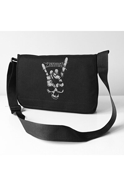 DEEFWEAR Τυπωμένη τσάντα Messenger Metallica
