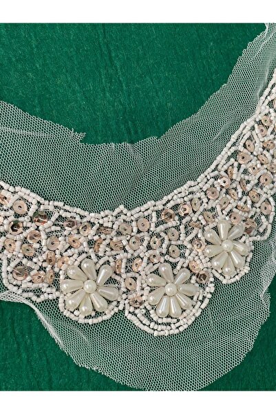 Gönülden Tasarım 24x6 Cm Cămașă Brodată Perle și Paiete Îmbrăcăminte Tinuta A...