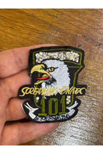 Gönülden Tasarım 7x6 cm peglanj naželjka orao ptica amblem značka aplikacija ...