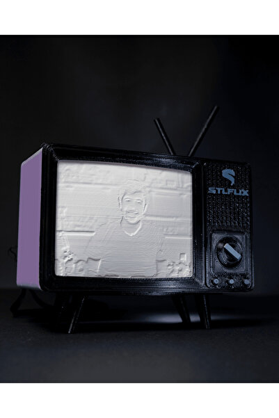 Genel Markalar Eski Tüplü Televizyon Dekoratif ve Kişiselleştirilebilir