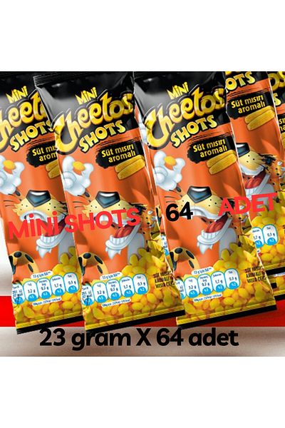 Cheetos Mini Cheetos Shots 23 Grams X 64 Pcs