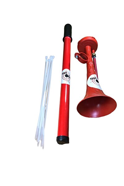 High Decibel Air Pump Bicycle Horn Air Truck Horn Red