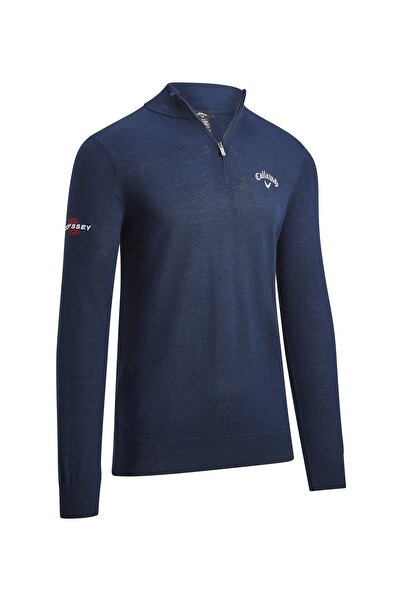 Callaway Callaway 1/4 Zip Merino Sweater / Men's Wool Blend Thin Sweater