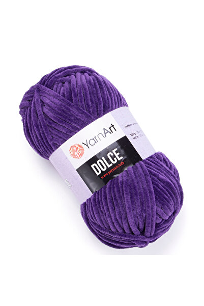 Yarnart Dolce 792 Mor Kadife El Örgü Ipi Bebek İpi Battaniye İpi Amigurumi İpi
