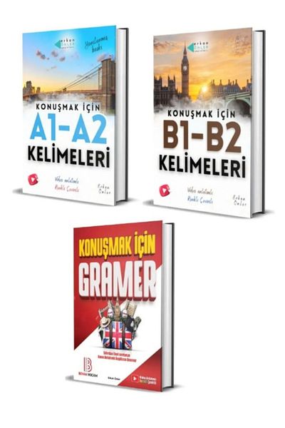 yazarın kendi Set de cuvinte și gramatică în limba engleză pentru vorbire cu Erkan Prevents (GRAMER-A-B)