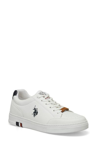 U.S. Polo Assn. Tenisi albi pentru bărbați NOAH 4FX