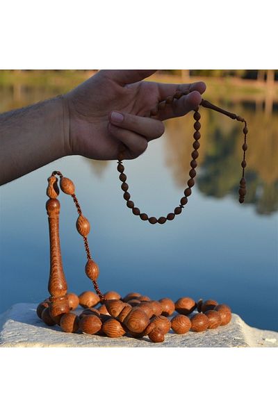 dergah tesbih Plane Tree Patterned Prayer Beads
