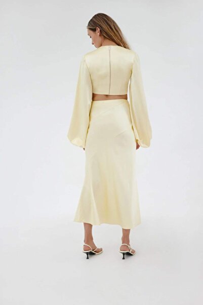 DCEY SIGNIFICANT OTHER Mimi Sarı Etek