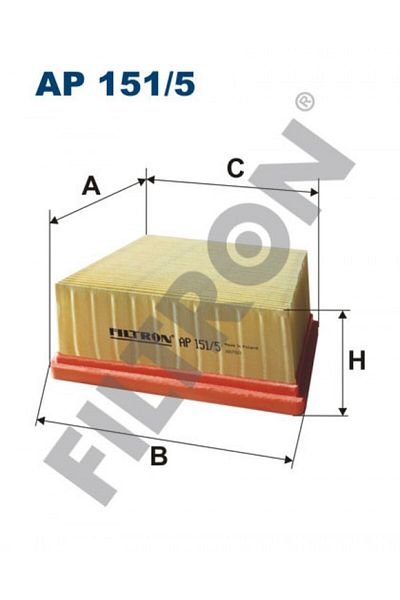 Filtron Ford Fiesta Vi 1.25 / 1.4 2008- Air Filter - 18051