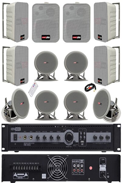 Lastvoice Double Paket-4 Anfili Duvar ve Tavan Hoparlör Seti