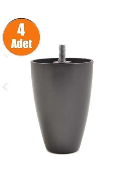 Moda Power MODA ADALYA 12 Cm Mobilya Baza Koltuk Puf Silindir Ayak Kanepe Aya...