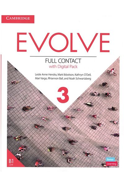Cambridge University Press Evolve 3 Full Contact with Digital Pack