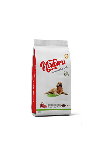 Natura Pet Natura LowGrain M/L Adult Dog Food with Lamb & Pomegranate 2,75kg