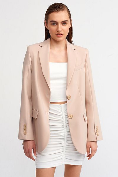 Dilvin 60310 Blazerjacke-beige