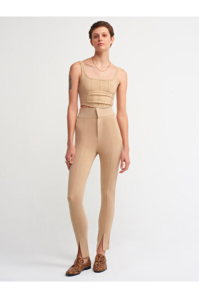 Dilvin 3793 Corset Top-camel