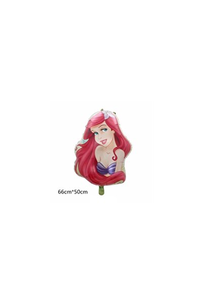 Bkmc Mermaid Red Foil Balloon