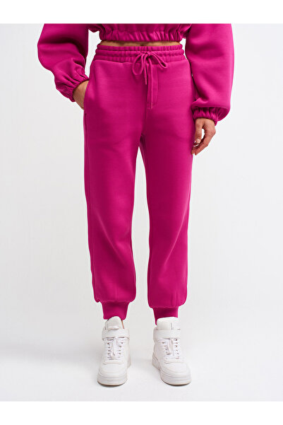 Dilvin 7908 Jogger Pantolon-magenta
