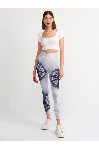 Dilvin 20300 Batik-Strumpfhose – Schwarz