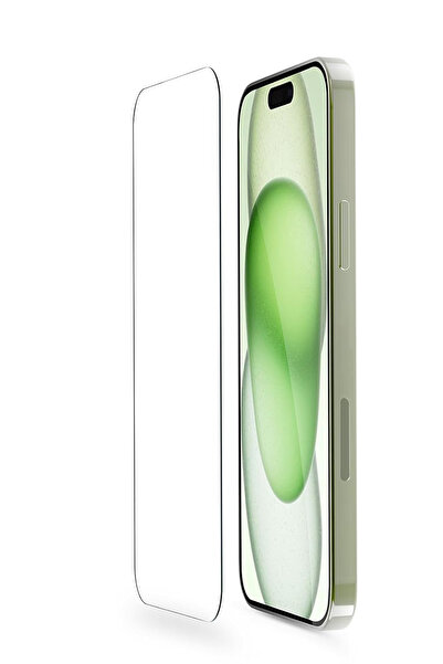 Powerfox iPhone 15 Plus Uyumlu Kırılmaz Cam Ekran Koruyucu