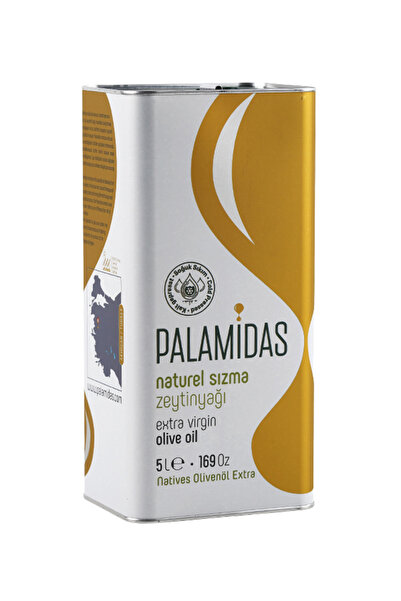Palamidas 5 Lt Tnk Soğuk Sıkım Natürel Sızma Zeytinyağı