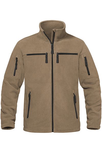 GHASSY CO. Ghassy Co. Warm Tactical Sport Multi 6 Pocket Functional Thermal Fleece Jacket