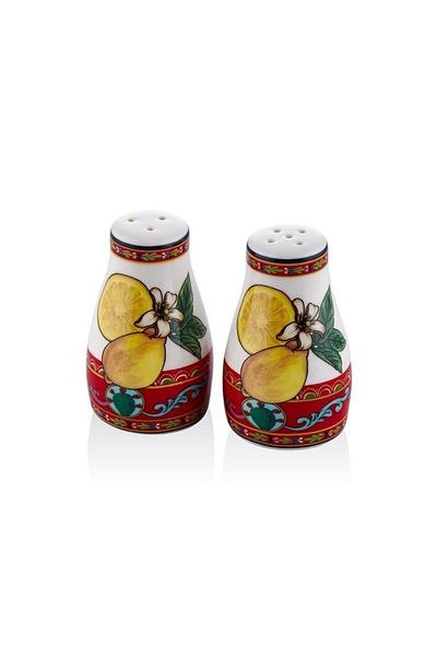LAMEDORE Summer Salt and Pepper Shakers Set 4x8 Cm 1bsf-1903sm