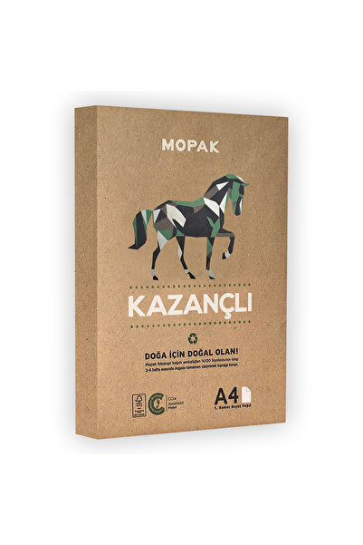 Anamorfik Yayınları Mopak Kazançlı Kaliteli Fotokopi Kağıdı 1 Paket A4 80 gr ...