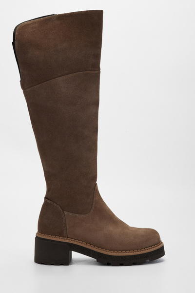 Tamer Tanca Kadın Hakiki Deri Casual Çizme 33 38503 C Bn Czm Sk 22/23