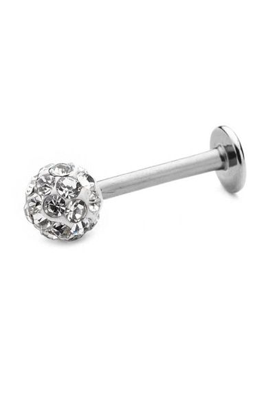 Liva 316L Surgical Steel 8 mm Chimpanzee Stone Piercing