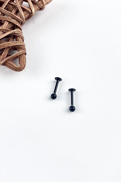 Çlk Accessories 316l الفولاذ الجراحي 2 قطعة ثقب الكرة الصغيرة P050 * 2