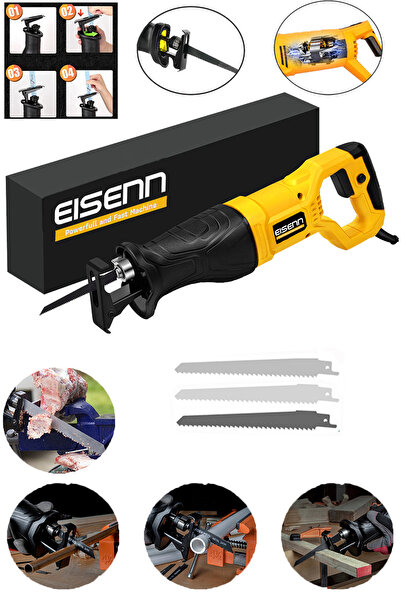 Eisenn Alman Technology Sjs Bakır Sargı 5100 W Tilki Kuyruğu Kemik Kesim Maki...