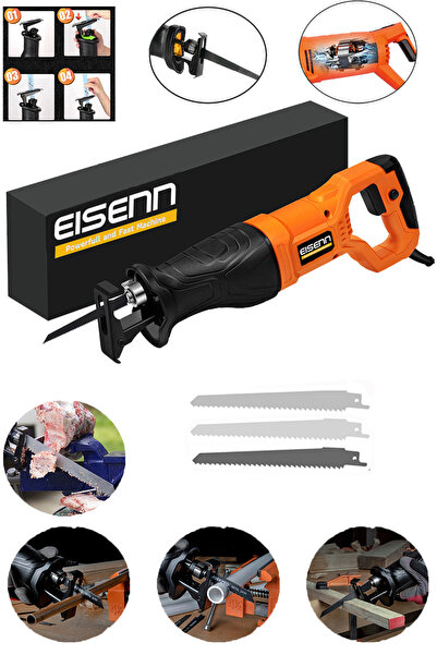 EISENN Germany Technology Sjs Metal Şanzıman 4900 W Tilki Kuyruğu Kemik Kesim Makinası