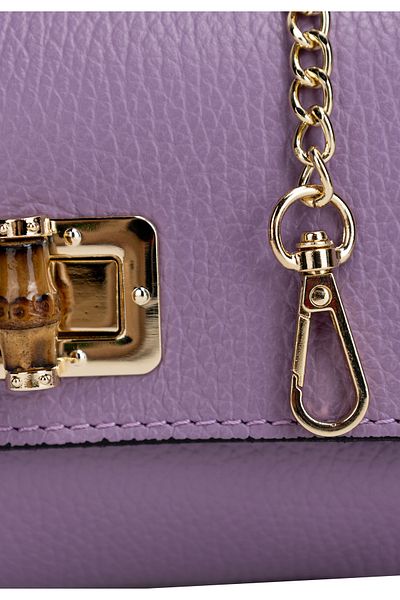 Faina Mini-Schultertasche aus Leder