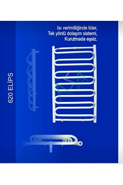 ASAPAN 500X800 BEYAZ ELİPS HAVLUPAN