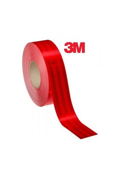 POLATLI OTO AKSESUAR 3M DIAMOND GRADE™ 983 REFLECTIVE STRIP 1 MT RED