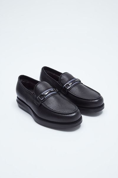 ROSSI Men's Genuine Leather Loafer Shoes 668 9228a Erk Ayk Sk23/24