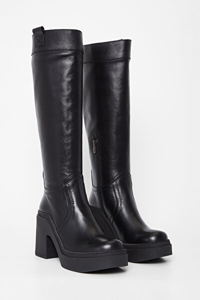 Tamer Tanca Kadın Hakiki Deri Casual Çizme 33 17804 Bn Czm Sk23/24