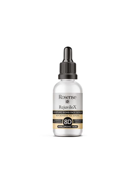 Rosense 8 D HYALURON AND BETA GLUCAN MOISTURE BOMBASE FACIAL SERUM