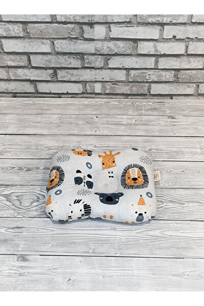 Wayne's Pamuk Bebek Düz Kafa Yastığı, Kafa Yastığı, Yenidoğan Yastık, Bebek Y...