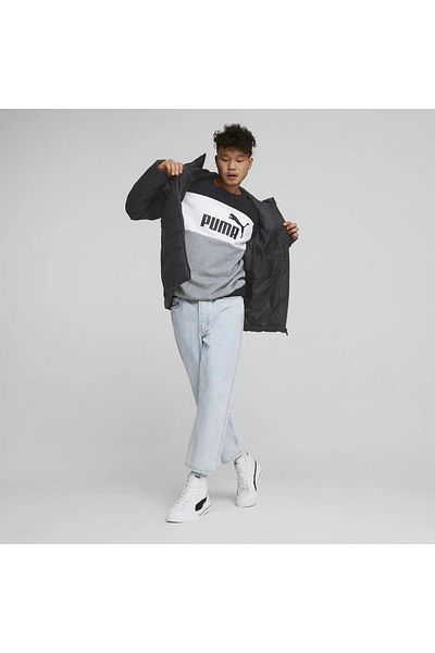 Puma Unisex Ess Μπουφάν με Κουκούλα και Ενίσχυση 84893801