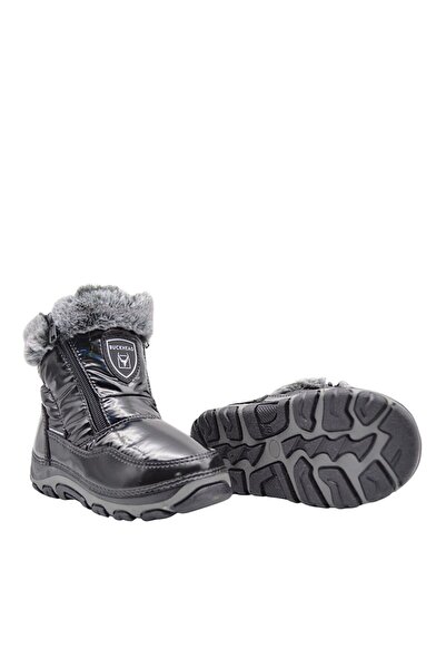 BUCKHEAD Buck1067 Windy Glam Marka Kız Çocuk Kar Botu Siyah