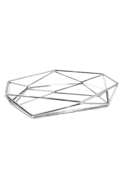 HELVACIOĞLU AKSESUAR TAVĂ PRISMĂ 25*29 CM ARGINTIE