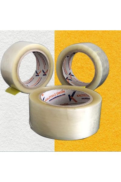 maarketim 45x100 Transparent Acrylic Parcel Tapes