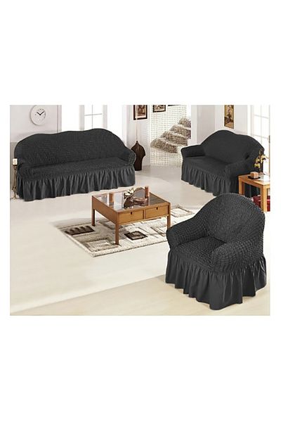 BALADI HOME Bürümcük Lycra Stretchy Washable 3.3.1.1 Κάλυμμα καθίσματος 3.3.1.1 Κάλυμμα καναπέ (1 σετ)