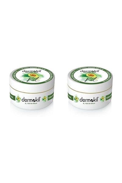 Dermokil 300 Ml Set of 2 Avocado Oil Hand and Face Cream