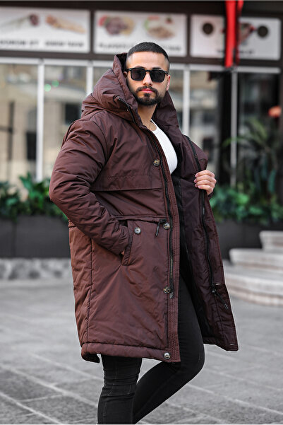 RHONES PALTON LUNG CU GUGĂ BĂRBAȚI