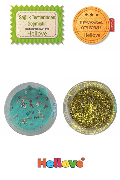 AVMmarketim سلايم ملون 4 قطع من عجينة اللعب اللامعة والفاخرة غير اللاصقة